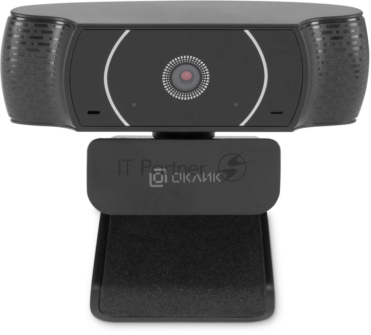 Веб-камера OKLICK OK-C016HD 1280x720, 30 кадр/с, USB Type-A, микрофон, универсальное крепление
