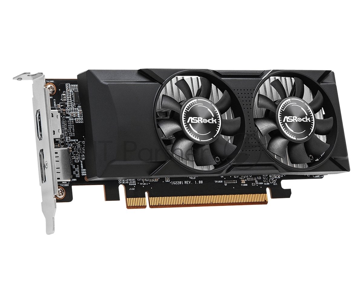 Видеокарта ASRock Intel Arc A310 LP, 4 GB GDDR6, 64 bit, DisplayPort, HDMI, GPU 2000 MHz
