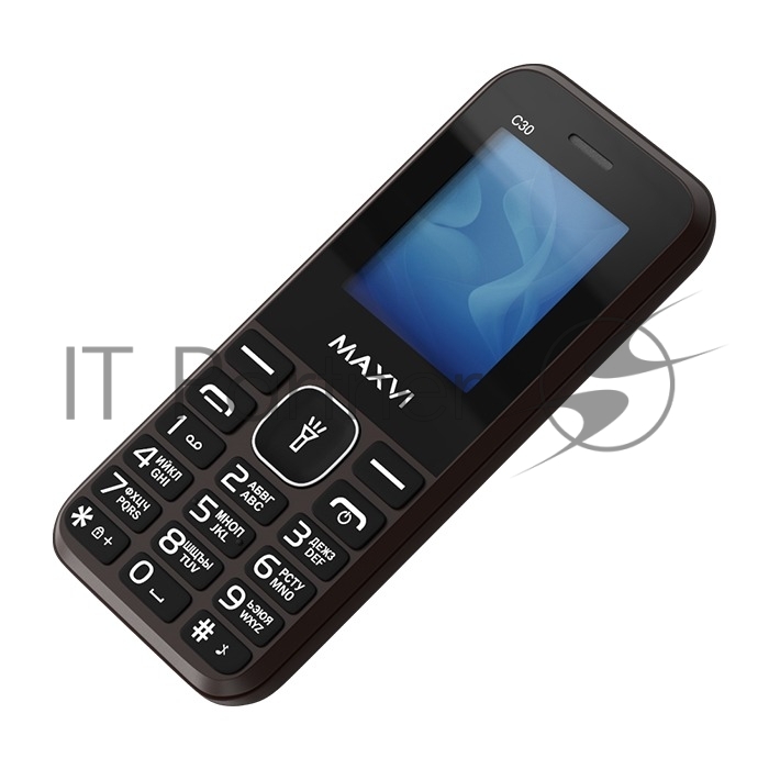 Мобильный телефон Maxvi C30 коричневый