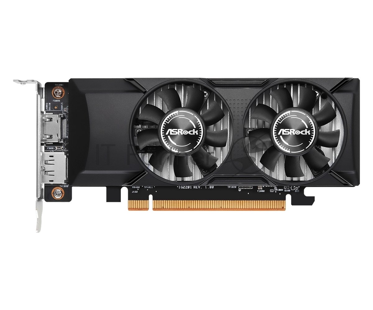 Видеокарта ASRock Intel Arc A310 LP, 4 GB GDDR6, 64 bit, DisplayPort, HDMI, GPU 2000 MHz