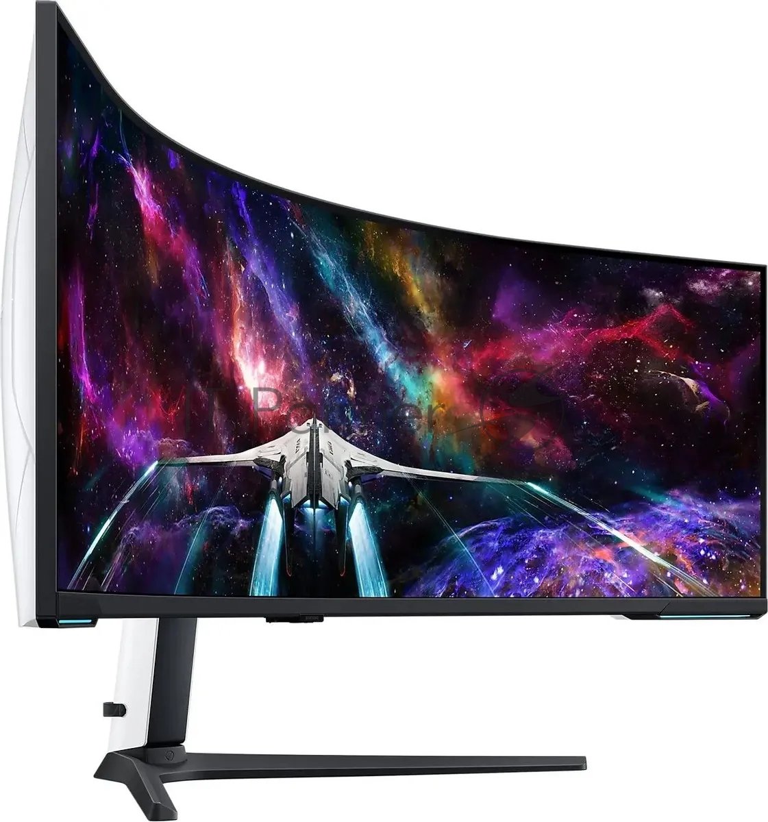 Монитор 57" Samsung Odyssey Neo G9 S57CG952NI VA 7680x2160, 240 Гц, 1 мс, 32:9, 420 кд/м2, 3xHDMI, 1хDP, 2хUSB, 1x3.5 мм, изогнутый, черный