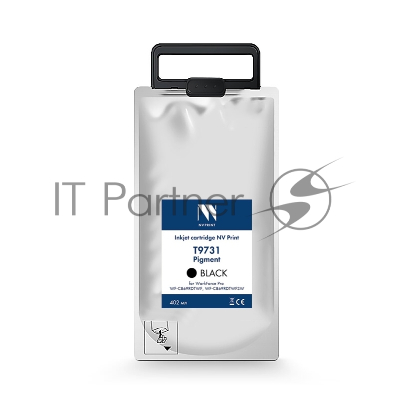 -/ Струйный картридж NV Print T9731 (NV-C13T973100) Black для Epson WorkForce Pro WF-C869RDTWF (RIPS), WF-C869RDTWFSW (22 500 стр) совместимый
