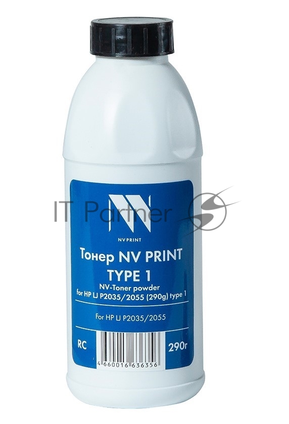 Тонер NVP для HP P2035/2055 (CE505A / CE505X) (290г) для HP LaserJet P2030, P2035, P2050,P2055; Canon (719) LBP 6650, 6680, 6300, 6310, MF 5840, 5880, 5940, 5980 Type1