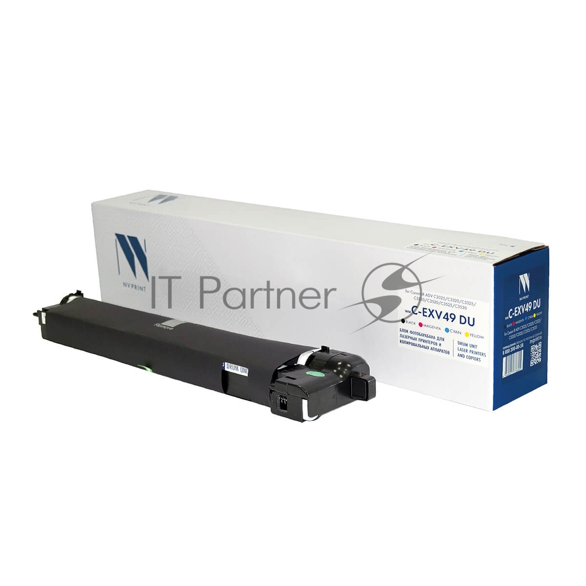 Блок фотобарабана NVPrint совместимый NV-C-EXV49 CMYK DU для Canon iR ADV C3025/C3320/C3325/C3330/C3520/C3525/C3530 (86300k)