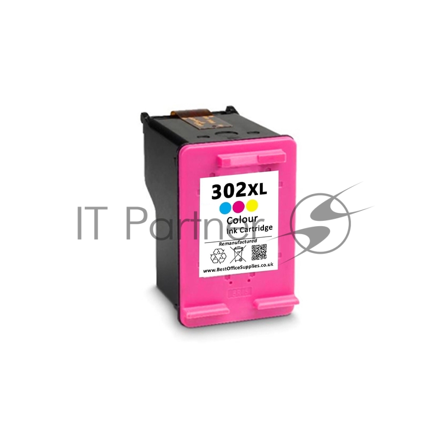 -/ Струйный картридж NV Print 302XLC (NV-F6U67AE) Color для HP DeskJet 1110, 2132, 3630, 3632; Envy 4512, 4520, 4522; OJ 3830, 4650, 4655 (330 стр) совместимый