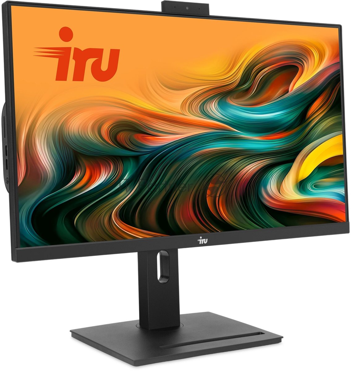 Моноблок IRU 23IM 23.8" Full HD i3 1215U (1.2) 8Gb SSD 256Gb UHDG noOS GbitEth WiFi BT 120W Cam черный 1920x1080