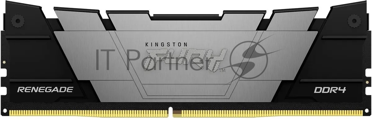 Оперативная память Kingston Fury Renegade, DDR4, 16GB (2x8GB), 3600MHz, CL16, DIMM, с радиаторами, серый/черный
