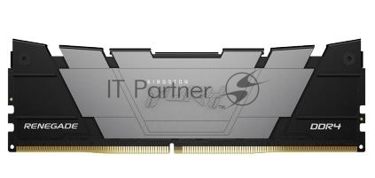 Оперативная память Kingston Fury Renegade, DDR4, 16GB (2x8GB), 3600MHz, CL16, DIMM, с радиаторами, серый/черный