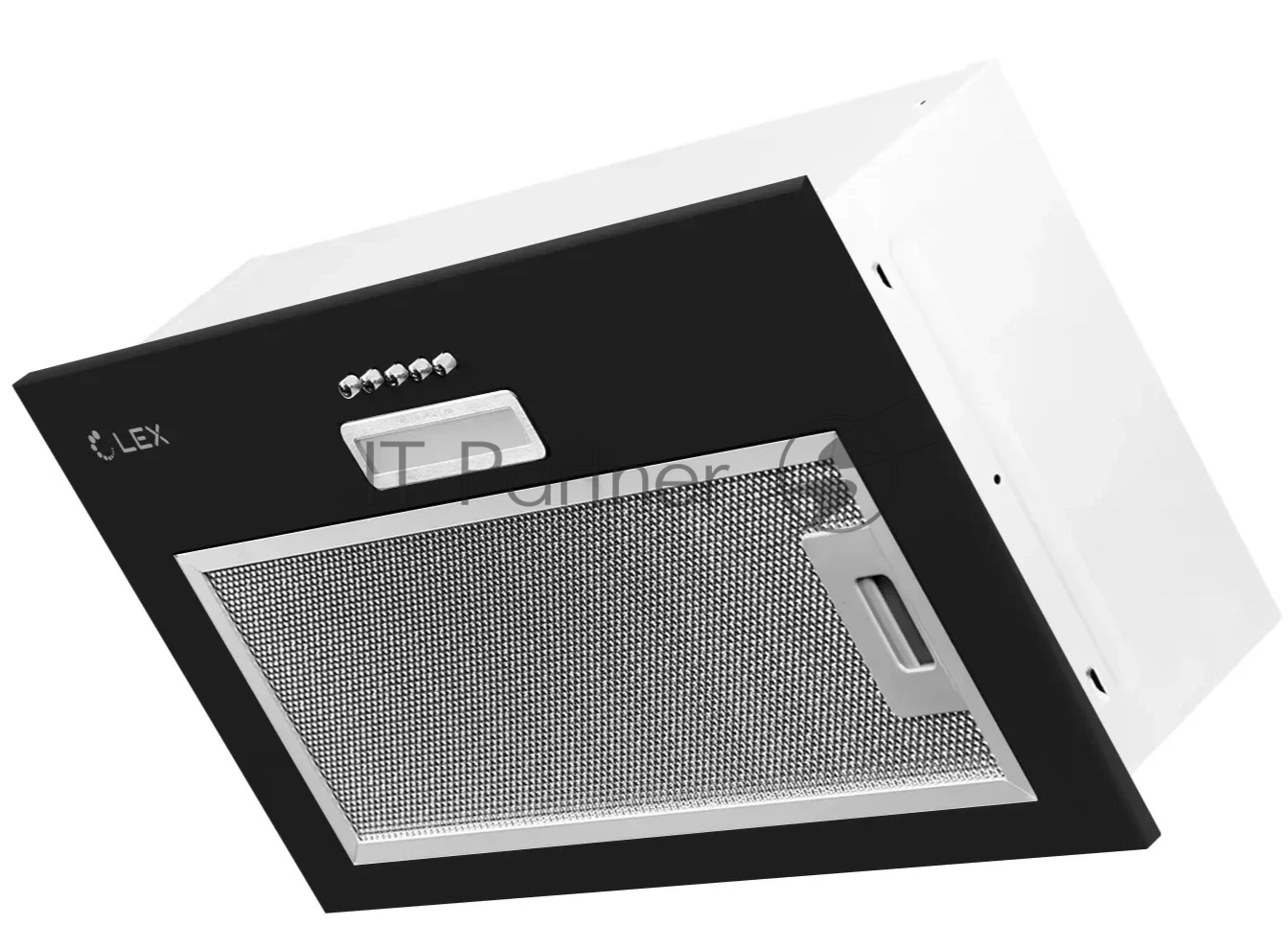 Вытяжка встраиваемая LEX GS Bloc LIGHT 600 черный, 53 см, 500 куб. м/ч, 44 дБ