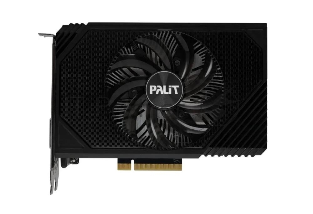Видеокарта Palit GeForce RTX 3050 StormX OC, 6 GB GDDR6, 96 bit, 1xDisplayPort, HDMI, DVI-D, GPU 1492 MHz