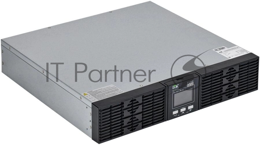 Источник бесперебойного питания Online Rackmount 3кВА/3кВт, однофазный с LCD дисплеем 72VDC с АКБ 2U 6х7AH