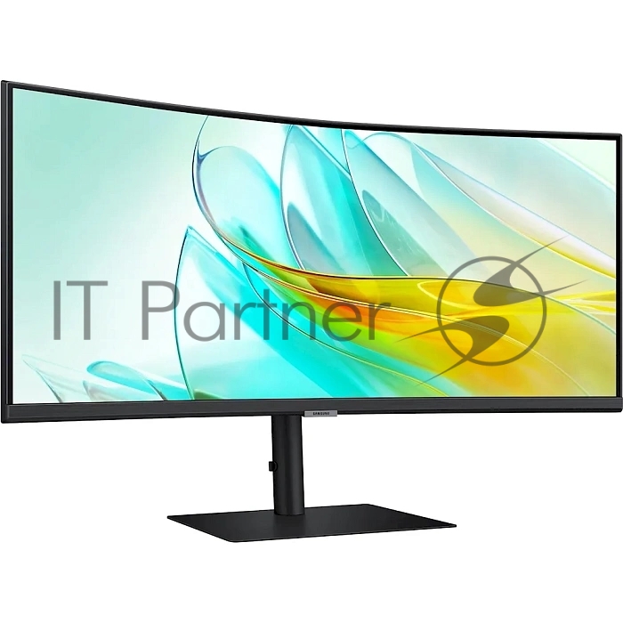 Монитор 34" Samsung ViewFinity S6 S34C650UAIXCI VA 3440x1440, 100 Гц, 5 мс, 21:9, 350 кд/м², 1xHDMI, 1xDP, 3xUSB, 1xUSB-C, 1xUSB-B, 1x3.5 мм, 2x5 Вт, изогнутый R1000, черный