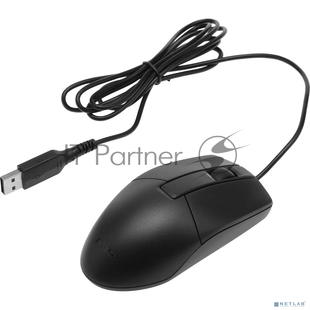 Комплект клавиатура+мышь A4Tech KR-3330S проводной, USB, 1200 DPI, чёрный
