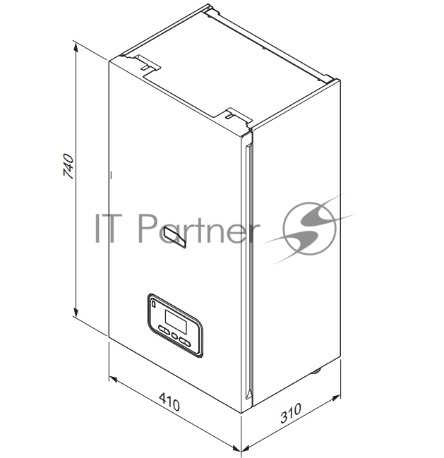 Котел PROTHERM 0010023652, Скат 24 КE 14, 24 кВт, настенный