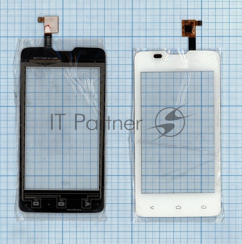 Тачскрин Fly 10075, для IQ449 Pronto, белый