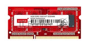 Оперативная память Innodisk, DDR3, 4GB (1x4 GB), 1600 MHz, CL16, SO-DIMM
