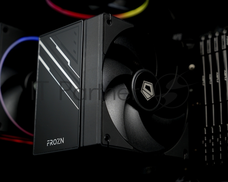 Кулер для процессора ID-COOLING FROZN A610 черный 120мм алюминий/медь 2000rpm 30db 4-pin 250W 155мм