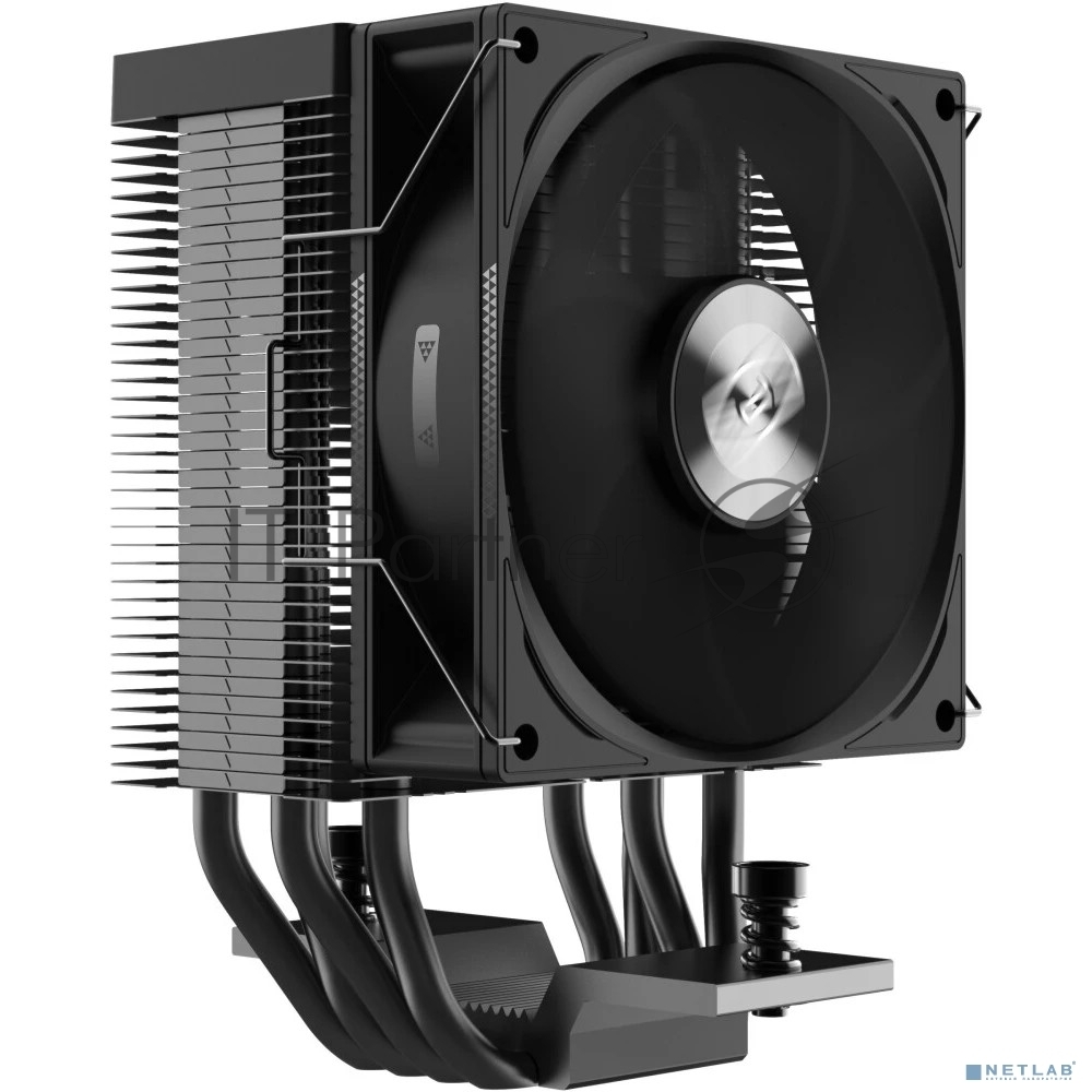 Кулер PCCooler R400 черный 92мм алюминий+медь 2200rpm 30db 4-pin 180W 133мм