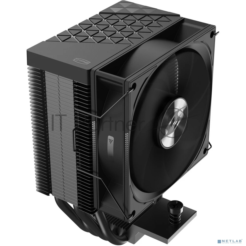 Кулер PCCooler R400 черный 92мм алюминий+медь 2200rpm 30db 4-pin 180W 133мм