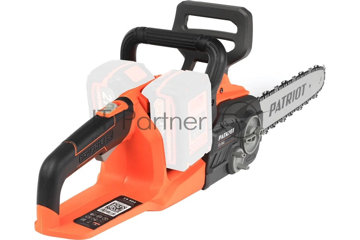 Электрическая цепная пила Patriot CS 302 дл.шины:14" (35cm) 4Ач (250205021)
