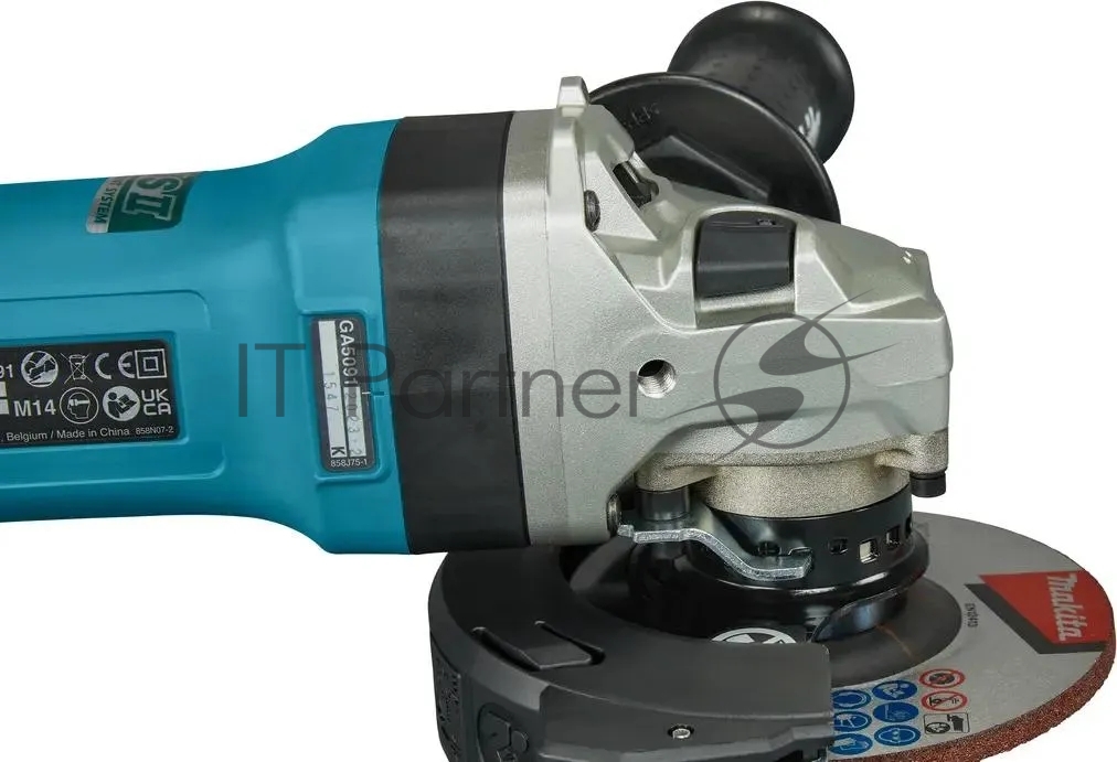 УШМ Makita GA5091X01, 1900Вт, 125мм, 11500об/мин