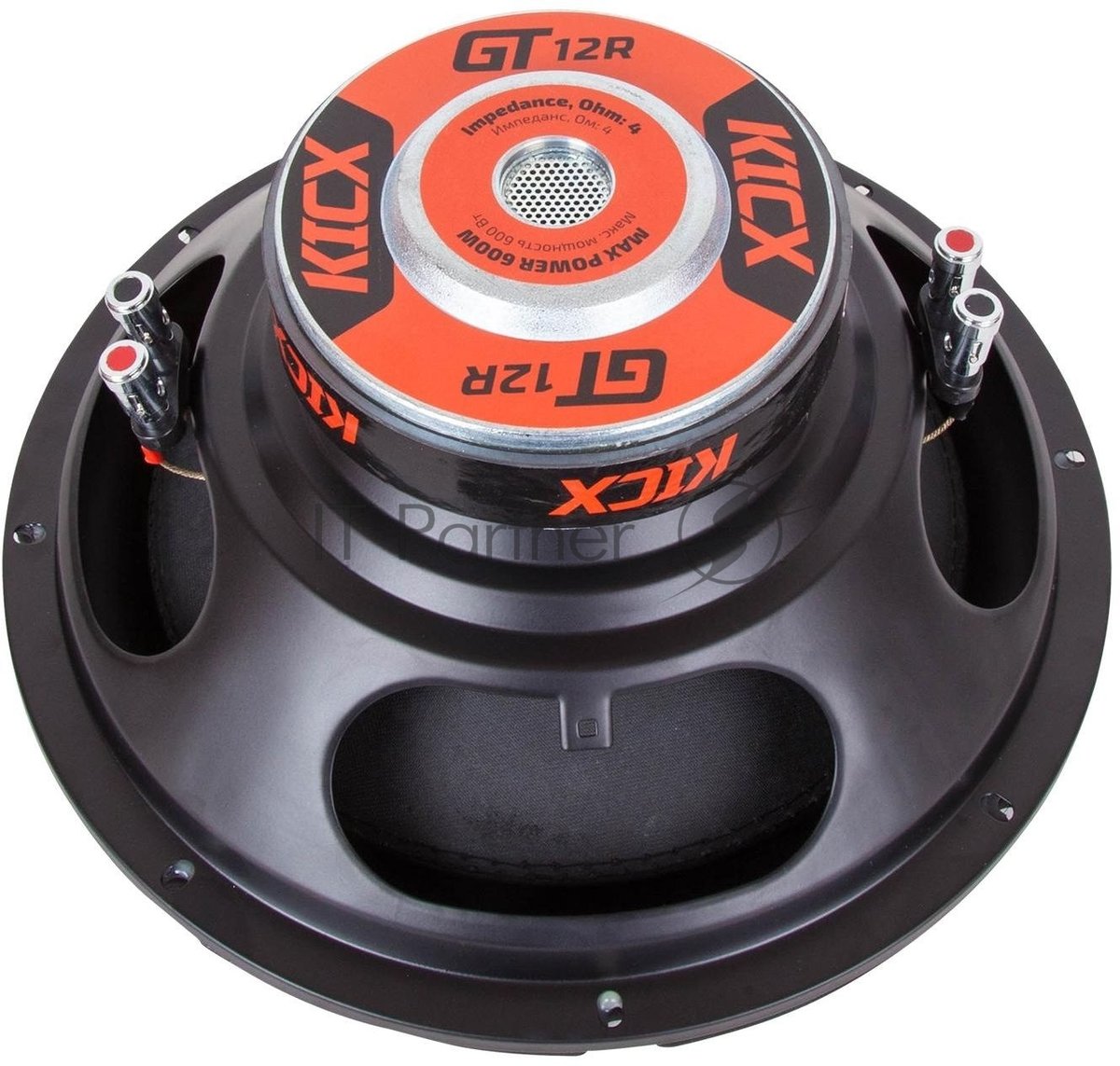 Сабвуфер автомобильный Kicx GT-12R 300Вт пассивный (30 см/12")