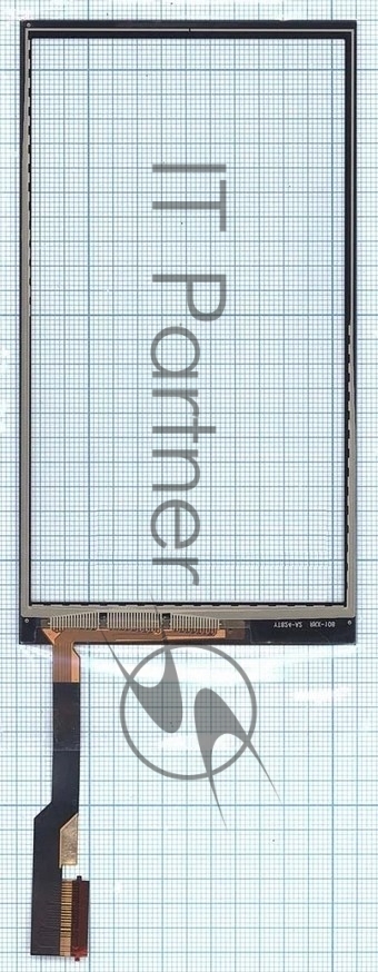 Сенсорное стекло (тачскрин) для HTC One M9+, черное