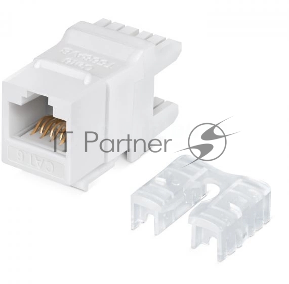 Модуль LANMASTER NTSS-KJ-UTP-RJ45-6-180-WT информ. KeystoneRJ45 Cat.6 UTP белый