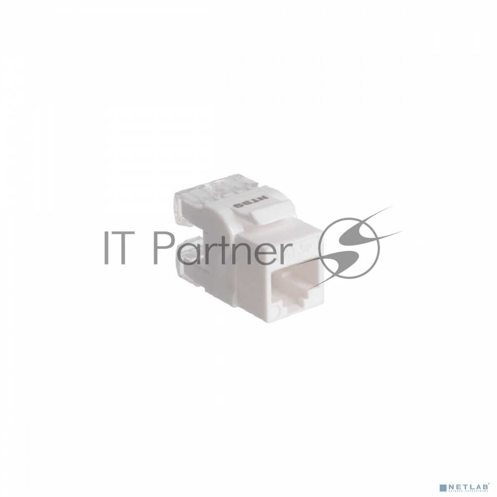 Модуль LANMASTER NTSS-KJ-UTP-RJ45-5E-180-WT информ. KeystoneRJ45 cat.5e UTP белый
