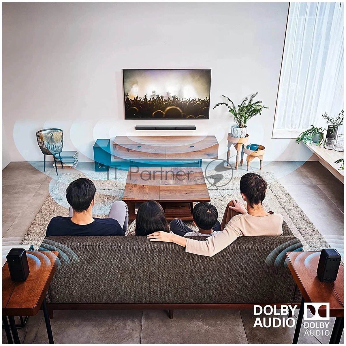 Саундбар Sony HT-S40R 5.1 600Вт черный