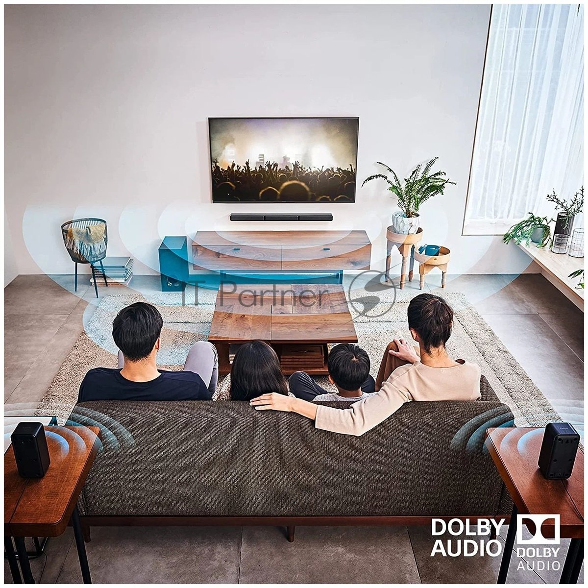 Саундбар Sony HT-S40R 5.1 600Вт черный