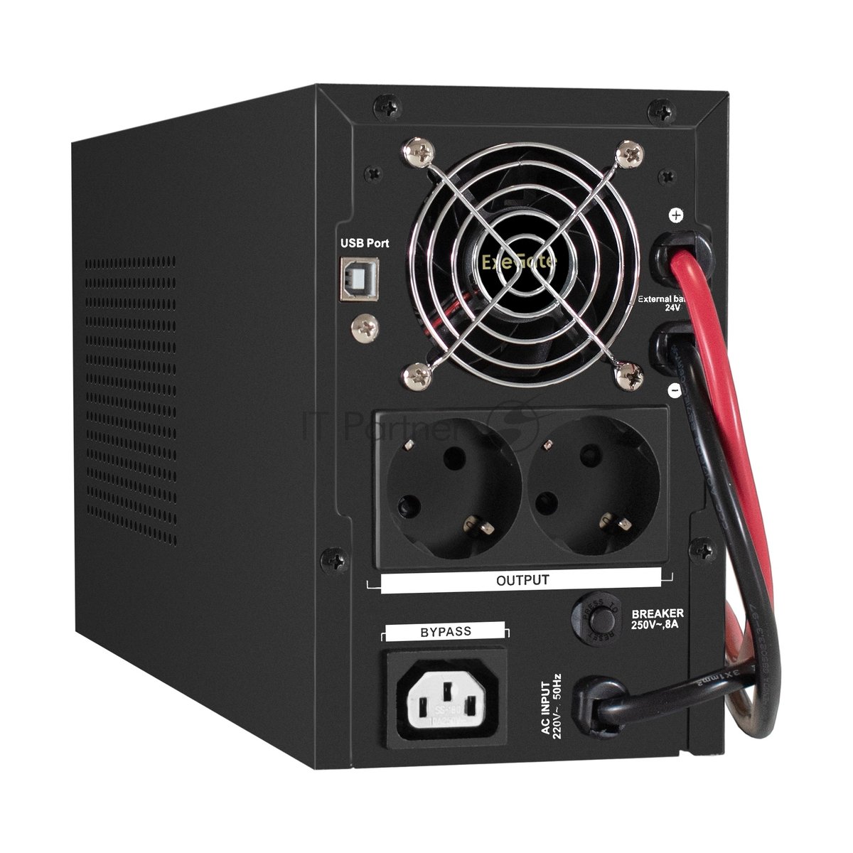 Комплект Источник бесперебойного питания EX295987RUS + батарея 33Aч EX282974RUS 2шт (инвертор, синус, для котла) ExeGate SineTower SZ-1000.LCD.AVR.2SH.1C13.USB 1000VA/800W, чистый синусоида, LCD дисплей, AVR, 2*Schuko+1*C13, USB, линейно-интерактивный, черный + батарея ExeGate DT 1233 (12В, 33А·ч) 2шт
