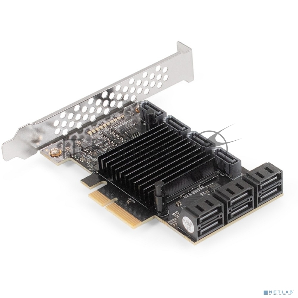 Exegate EX296208RUS Контроллер ExeGate EXE-510 (PCI-E x4, SATA3 6Gb/s, 10 int, ASMedia Chipset ASM1166)