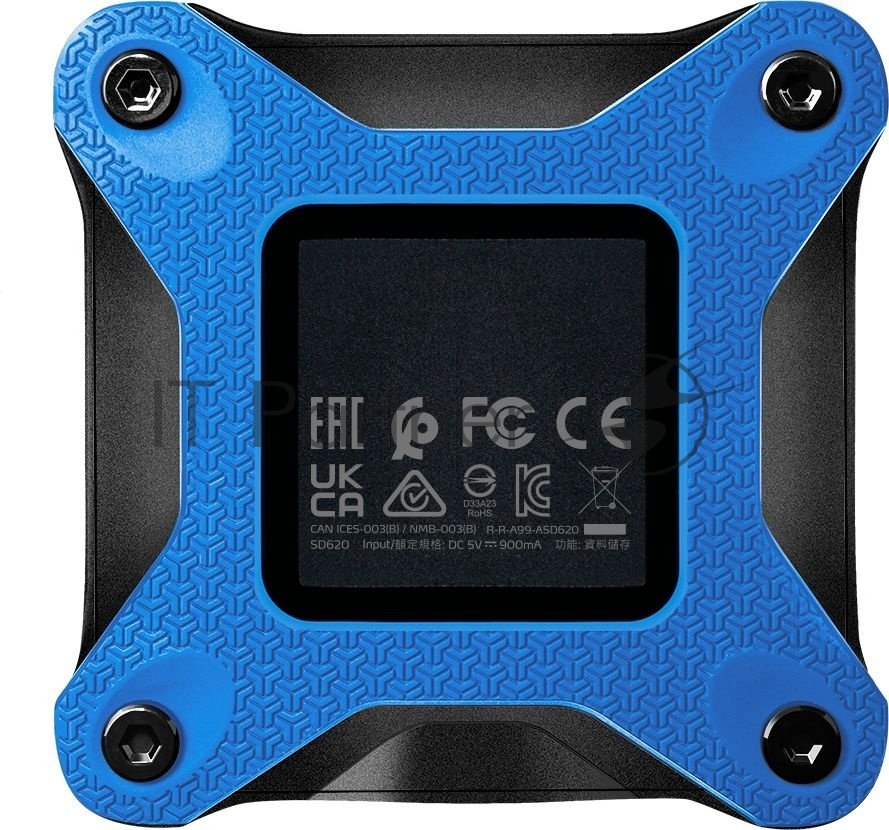 Внешний SSD A-DATA External SD620, 512Gb, USB 3.2, R/W -550/500 MB/s синий