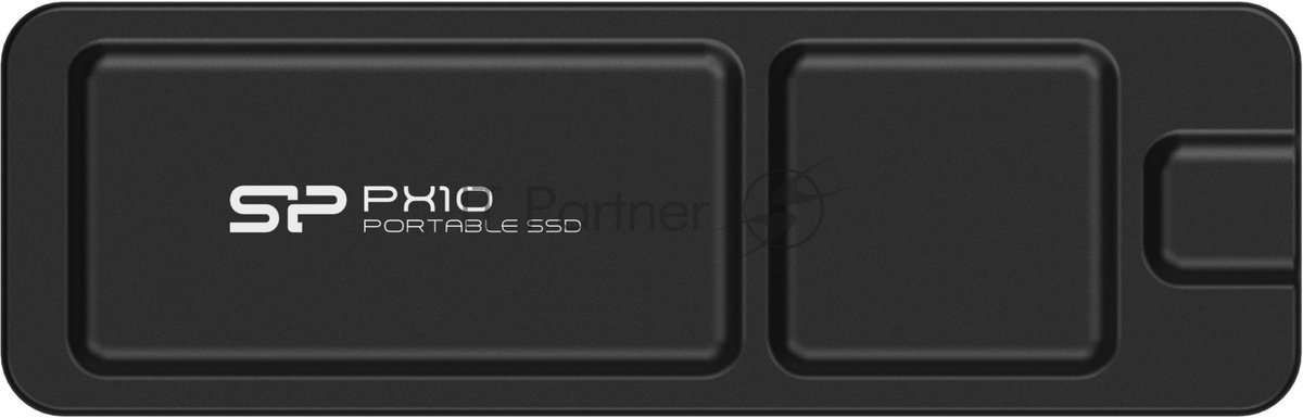 Внешний SSD 1Tb Silicon Power PX10, External, USB TypeC 3.2, черный, read/write 1050/1050 Mb/s