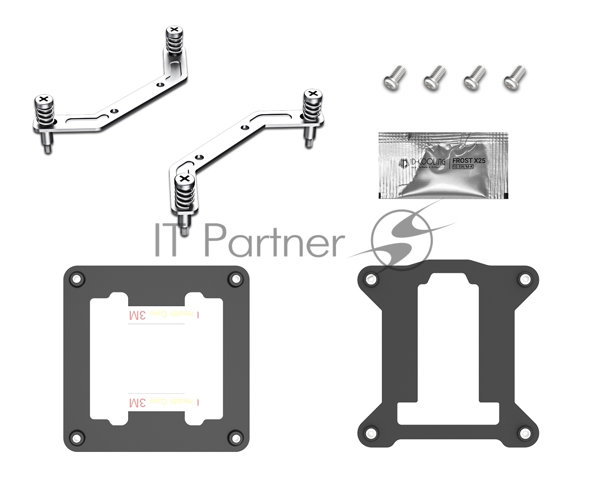 Кулер ID-COOLING IS-28i BLACK черный 92мм 3600rpm 35.8db 65W 28мм