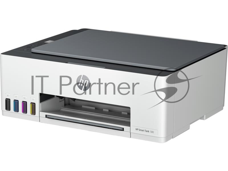 МФУ струйный HP Smart Tank 580 AiO (1F3Y2A), A4, цветной, печ. до 22 стр/мин. (ч/б) до 16 стр/мин. (цвет), 1200 x 1200 dpi, USB, Wi-Fi, Air Print, Mopria