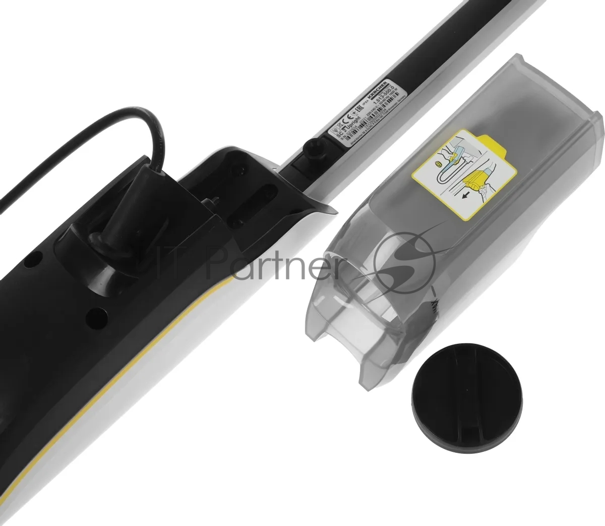 Паровая швабра Karcher SC 2 Upright белый, вертикальный, 1600 Вт, 38 г/мин, 400 мл