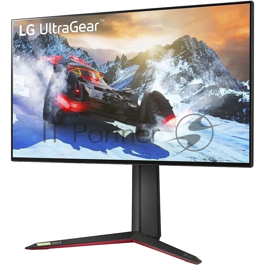 Монитор 27" LG UltraGear 27GP95RP-B IPS 3840x2160, 160 Гц, 1 мс, 16:9, 400 кд/м2, 2xHDMI, 1xDP, 1x3.5 мм, черный/красный