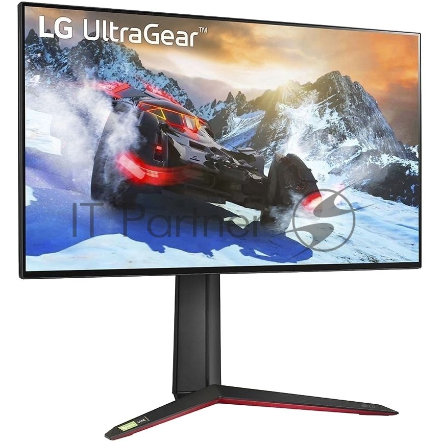 Монитор 27" LG UltraGear 27GP95RP-B IPS 3840x2160, 160 Гц, 1 мс, 16:9, 400 кд/м2, 2xHDMI, 1xDP, 1x3.5 мм, черный/красный