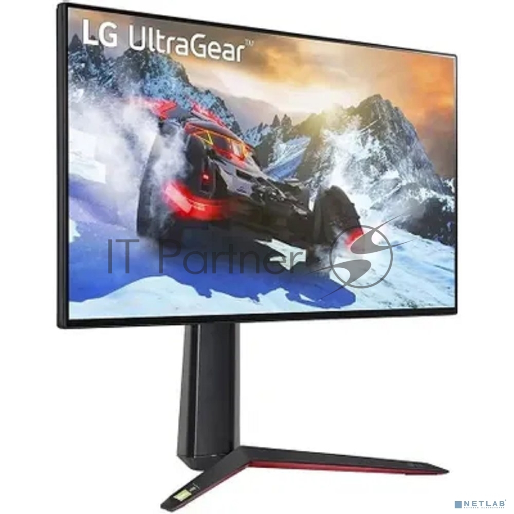 Монитор 27" LG UltraGear 27GP95RP-B IPS 3840x2160, 160 Гц, 1 мс, 16:9, 400 кд/м2, 2xHDMI, 1xDP, 1x3.5 мм, черный/красный