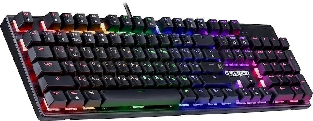 Клавиатура Defender Axeman GK-302 проводная, USB Type-A, чёрный