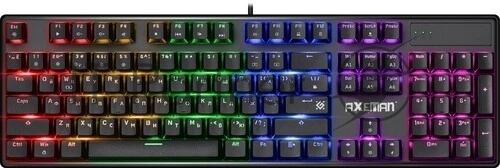 Клавиатура Defender Axeman GK-302 проводная, USB Type-A, чёрный