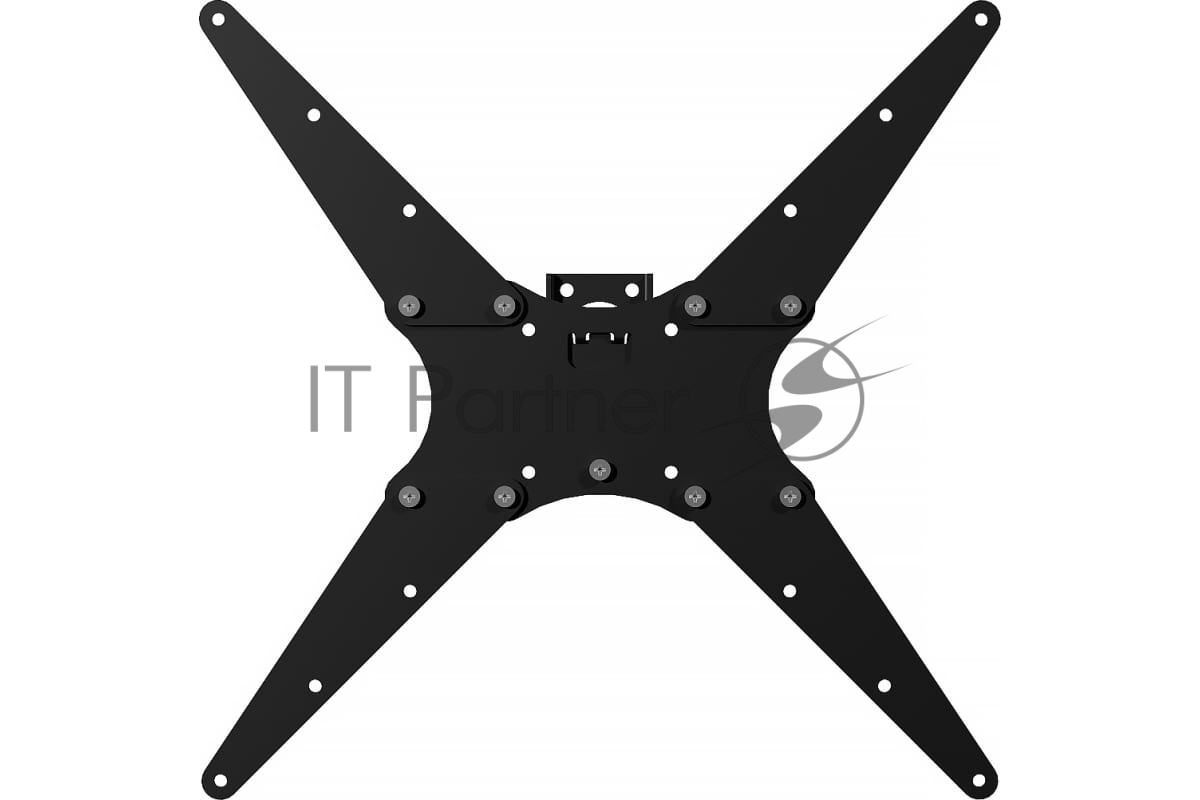 Кронштейн LE'STER LST-410.04 ТВ 10"-65" vesa 400*400, черный, 1 колено