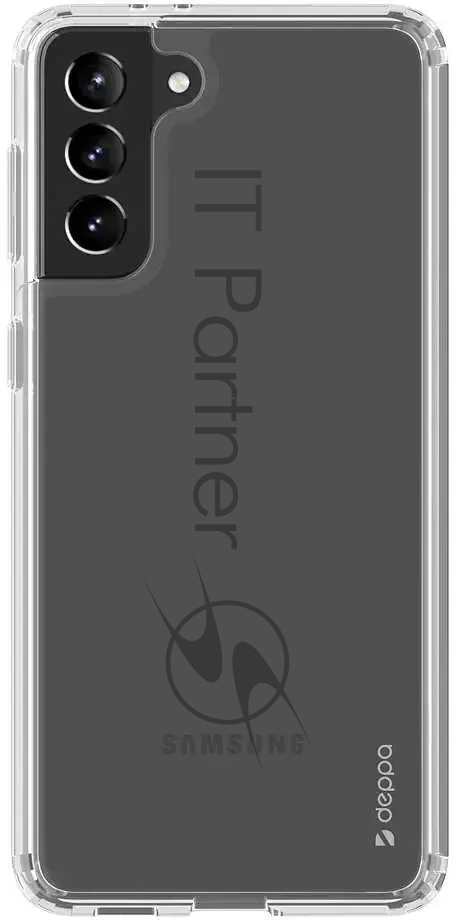 Чехол (клип-кейс) Deppa для Samsung Galaxy S21+ Gel Pro прозрачный (870032)