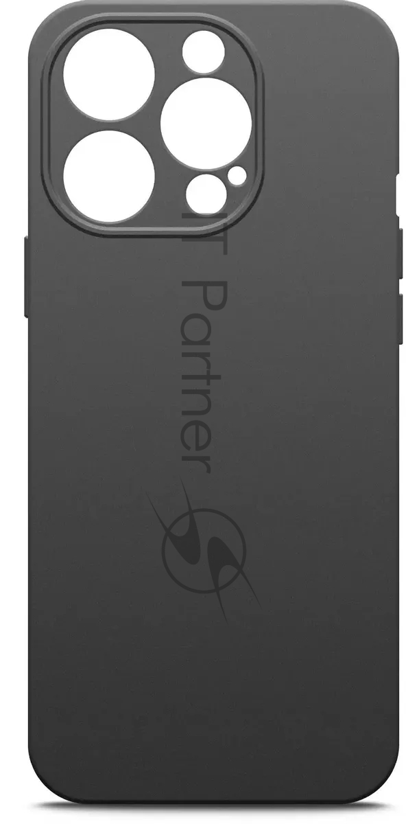 Чехол (клип-кейс) BoraSCO для Apple iPhone 15 Pro черный (72429)