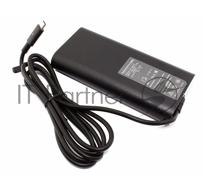 Блок питания (сетевой адаптер) для ноутбуков Dell 5V/20V-6.5A 130W Type-C, OEM