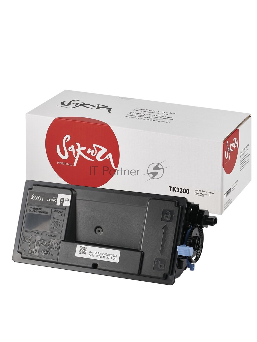 Картридж лазерный Sakura TK3300 для Kyocera Mita ECOSYS MA4500ix/ECOSYS MA4500ifx, черный, 14500 к.