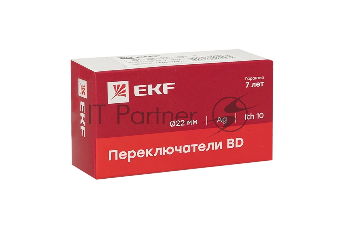 Переключатель EKF BD21 PROxima 2P короткая ручка NO IP65