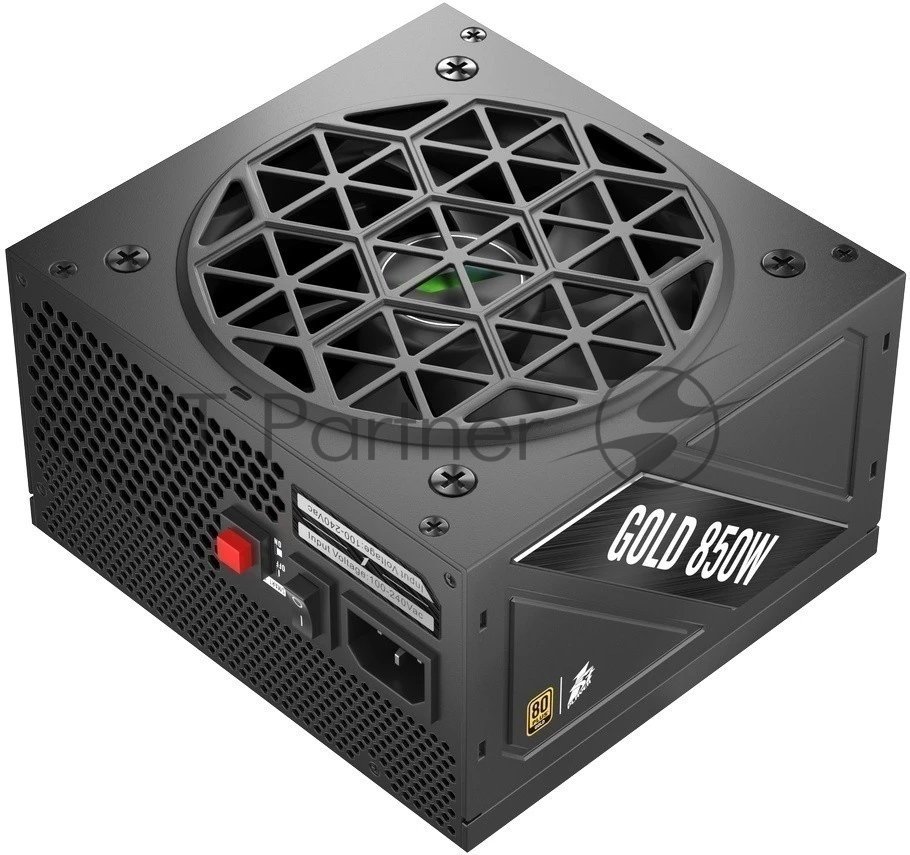 Блок питания 1STPLAYER NGDP Gold 850W, 850DВт, 80 PLUS Gold, 120мм, модульный, черный